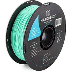 Hatchbox pla 1.75 mm 3d printer filament in mint green, 1kg spool