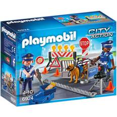 Playmobil Lekesett Playmobil Police Roadblock 6924