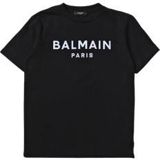 Balmain Tops Balmain Boy's Logo T-shirt - Black