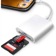 Gigastone Microsd Card Reader With Lightning Connector For Apple