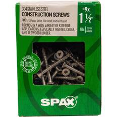 Fasteners Spax No. 9 Label X Head Construction Screws 155