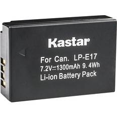 Canon eos rp Kastar 1-Pack Battery Replacement for Canon LP-E17 LPE17, 9967B02 Battery, Canon EOS 750D, EOS 760D, EOS 800D, EOS 850D, EOS 8000D, EOS RP, EOS R10