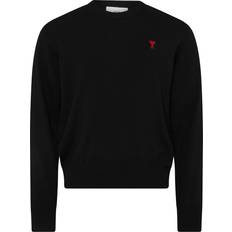 Damen - Sweatshirts Pullover Ami Paris Ami de Cœur Crewneck Jumper Unisex - Black