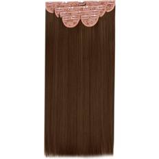 Clip-On Extensions Lullabellz Super Thick 22" 5 Piece Straight Clip In Hair Extensions