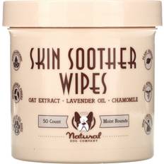 Natural Dog Company Skin Soother Dog Wipes 50ct