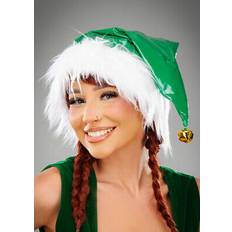Roma Green Liquid Elf Hat Green/White