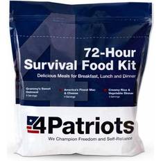 4Patriots 72-Hour Emergency Food Supply Survival Kit, Freeze Dried Food