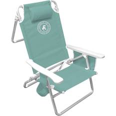 Camping Furniture Caribbean joe Deluxe Beach Chair Green