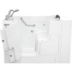 White Bathtub Screens & Front Panels American Standard 3052OD.109.CL Premium 52" Walk-In Air Whirlpool Gelcoat Tub