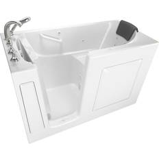 White Bathtub Screens & Front Panels American Standard Gelcoat Premium Series 30 Walk-In Bathtub Whirlpool Massage system