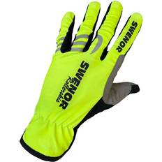 Klær Swenor Unisex Rollerski Gloves, 10, Yellow/Black