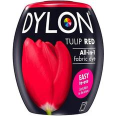 Røde Tekstilfarger Dylon All-in-1 Fabric Dye Tulip Red 350g