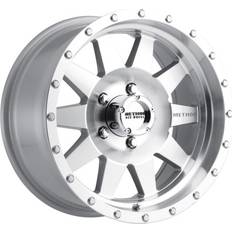 16" - Silver Car Rims Method Race Wheels MR301 Silver 16x8 5/4.5 ET0 CB83