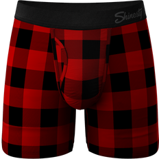 Shinesty Ball Hammock Mens Boxers with Ball Pouch, Mens Long Boxer Briefs