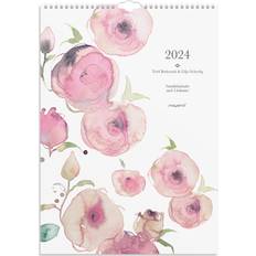 Veggkalendere Mayland Family Calendar Toril Bækmark & ​​Lilja Scherfig A3 2024