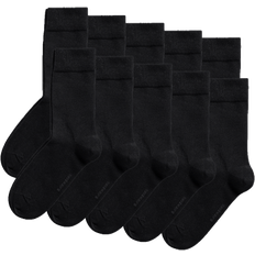Björn Borg Herre Sokker Björn Borg Essential Ankle Socks 10-pack - Black Beauty