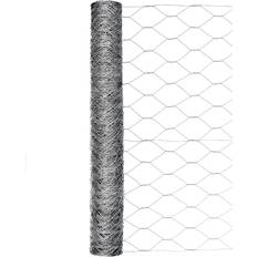 Fence Poles Garden Zone Craft 24 H X 50 Poultry Netting