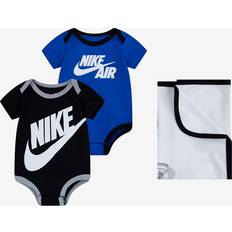 Baby Blankets Nike Infant Milestone Blanket Set Blue 6-12M