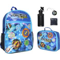 Beyblade Burst TV Show Tossed Print 5 PC Backpack Lunchbox Waterbottle Icepack