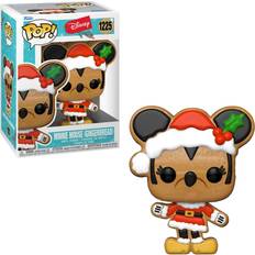 Mäuse Figurinen Disney Funko POP! Holiday Gingerbread Minnie Mouse Funko Black/Brown/Red One-Size