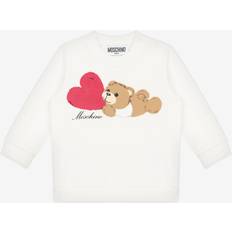 Sweatshirts Children's Clothing Moschino Kid's Logo-Print Sweatshirt - White