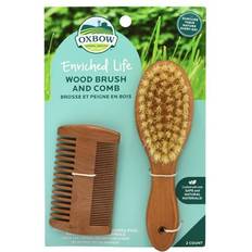 Hair Combs Oxbow Enriched Life Wood Small Animal Brush & Comb