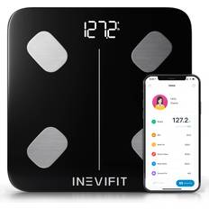 Bluetooth Bathroom Scales INEVIFIT Smart Body Composition Scale Tracking