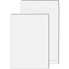 Weiß Versandverpackungen MAILmedia Faltentaschen DIN C4 ohne Fenster weiß mit 4,0 cm Falte, 100 St