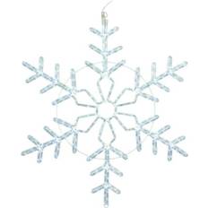 White Christmas Tree Lights Vickerman 509401 36" PureWht Forked Snowflake Christmas Tree Light