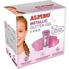 Glitter Rouge Kinder make-up alpino glitzernd gel 6 stücke