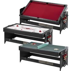 Air Hockey Table Sports Fat Cat Original 3 in 1 7' Pockey Multi Game Table
