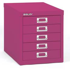 Bisley 5-Drawer Vertical Filing Storage Cabinet