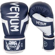 Venum boxing gloves Venum Elite Boxing Gloves White/Navy Blue