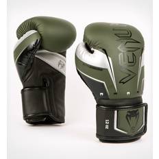 Venum Martial Arts Venum Elite Boxing Gloves Khaki/Silver 12oz