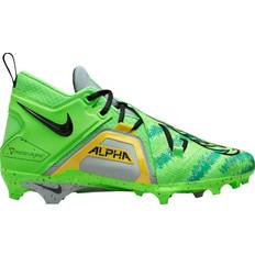 Shoes Nike Mens Alpha Menace Pro Mens Football Shoes Green Strike/Mica Green/Black