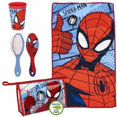Spiderman Reisetoalettveskesett for barn 4 Deler