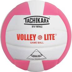 Tachikara Volleyball Tachikara Volley-Lite Indoor Volleyball, White/Pink