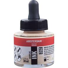 Amsterdam Akrylmaling Amsterdam Acrylic Ink Bottle Naples Yellow Red Light 30ml