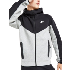 Men Clothing Nike Tech Fleece Full Zip Hoodie - Grey