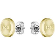 Hugo Boss Jewelry HUGO BOSS Yann Ladies' Gold Tone Steel Stud Earrings
