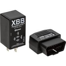 Svarte Feilkodeleser Strands OBD2 Ekstralysadapter Adapter for å hente fjernlyssignal.