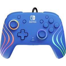 Switch pdp controller PDP Switch Afterglow Wave RGB Wired Controller Blue