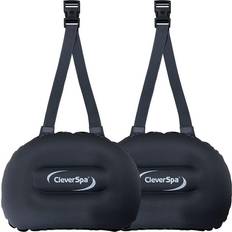 Hot Tubs CleverSpa Inflatable Hot Tub 2pk Head Rest Black
