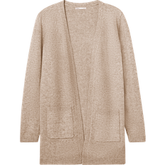 134/140 Oberteile Kids Only Girl's Open Knitted Cardigan - Beige