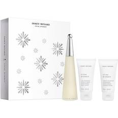 Issey Miyake Gaveesker Issey Miyake L'Eau d'Issey Gift Set EdT 50ml + Shower Soap 50ml + Body Lotion 50ml
