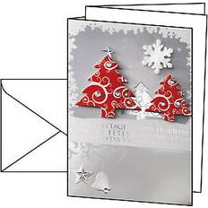 Glückwunschkarten & Einladungskarten Sigel Christmas Card Three Trees