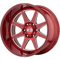 XD Wheels Pike Red 20x12 6/139.7 ET44 CB106.25