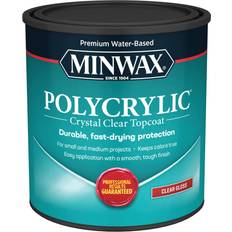 Wood Protection Paint Minwax Polycrylic 1qt Wood Protection Transparent