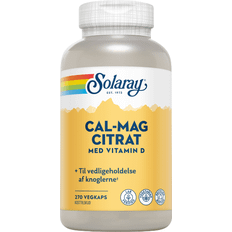 Vitaminer & Mineraler Solaray Cal-Mag Citrate with Vitamin D 270 st