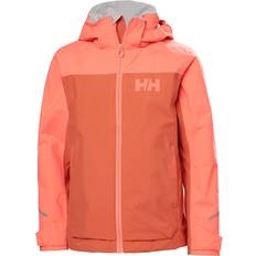 Polyamid Shelljacken Helly Hansen Junior Sogndal Shell Jacket - Terracotta Red (41779-179)
